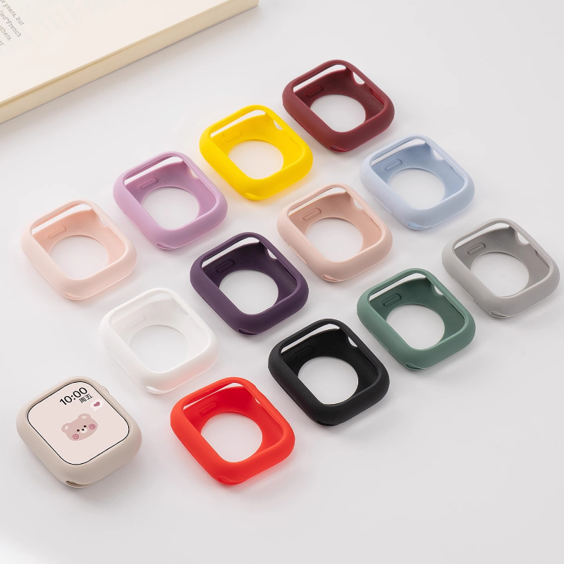 Iwatch Smartwatch Series 7 - Silicone Case for Apple Watch 11-10
