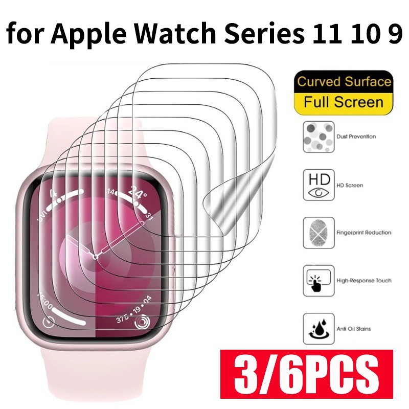 Iwatch Smartwatch - 6pcs Screen Protector Film for Apple