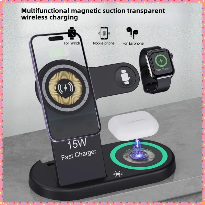 15W Fast Wireless Charger Stan - огляд і ціна Watch 7 Smartwatch Iphone