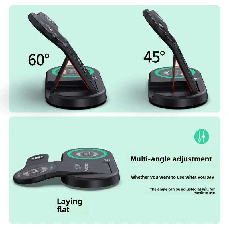 15W Fast Wireless Charger Stan - огляд і ціна Watch 7 Smartwatch Iphone
