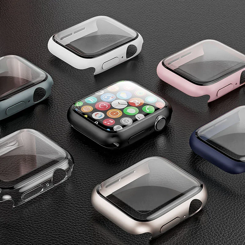 Tempered Glass+cover For Apple - огляд і ціна Iwatch Smartwatch Series 7
