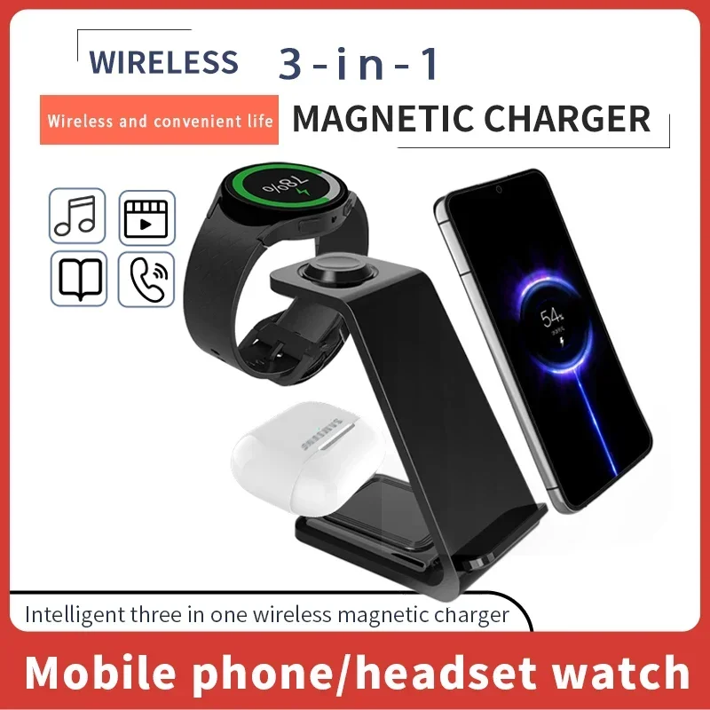 Fast Wireless Charger Stand Fo - огляд і ціна Watch 7 Smartwatch Iphone