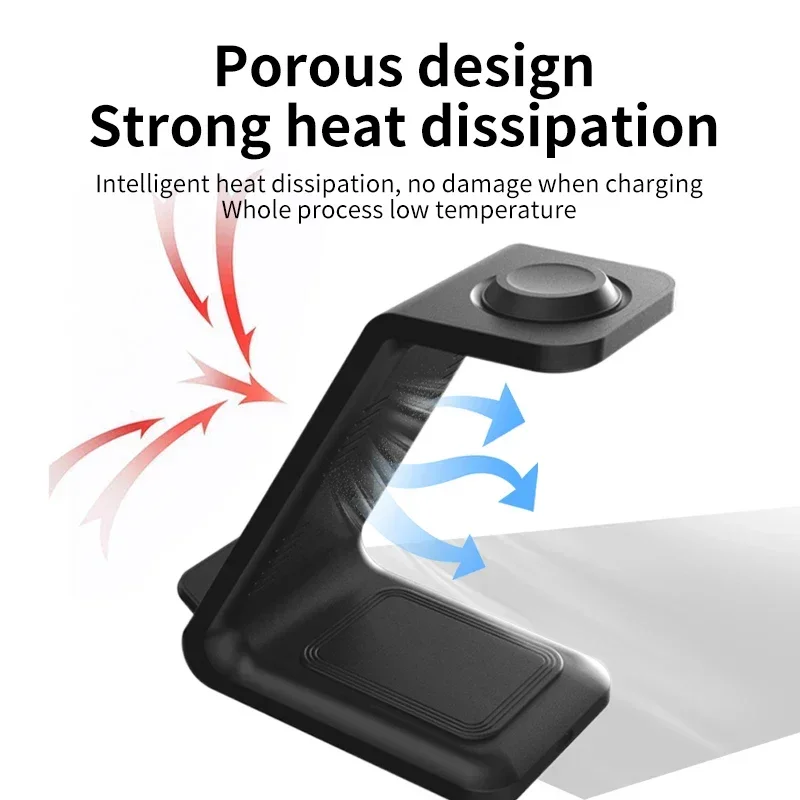 Fast Wireless Charger Stand Fo - огляд і ціна Watch 7 Smartwatch Iphone