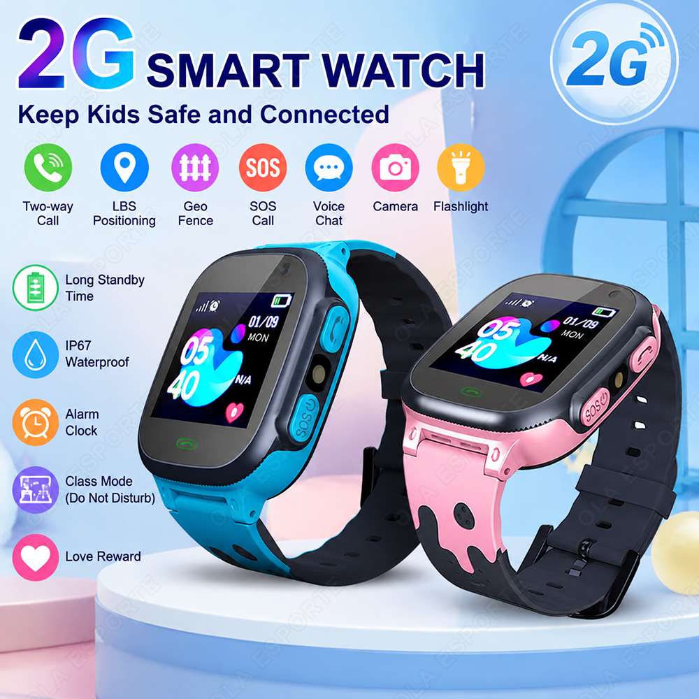 New Kids Smart Watch Child HD  - огляд і ціна Smartwatch Watches For Kid Boy With Gps