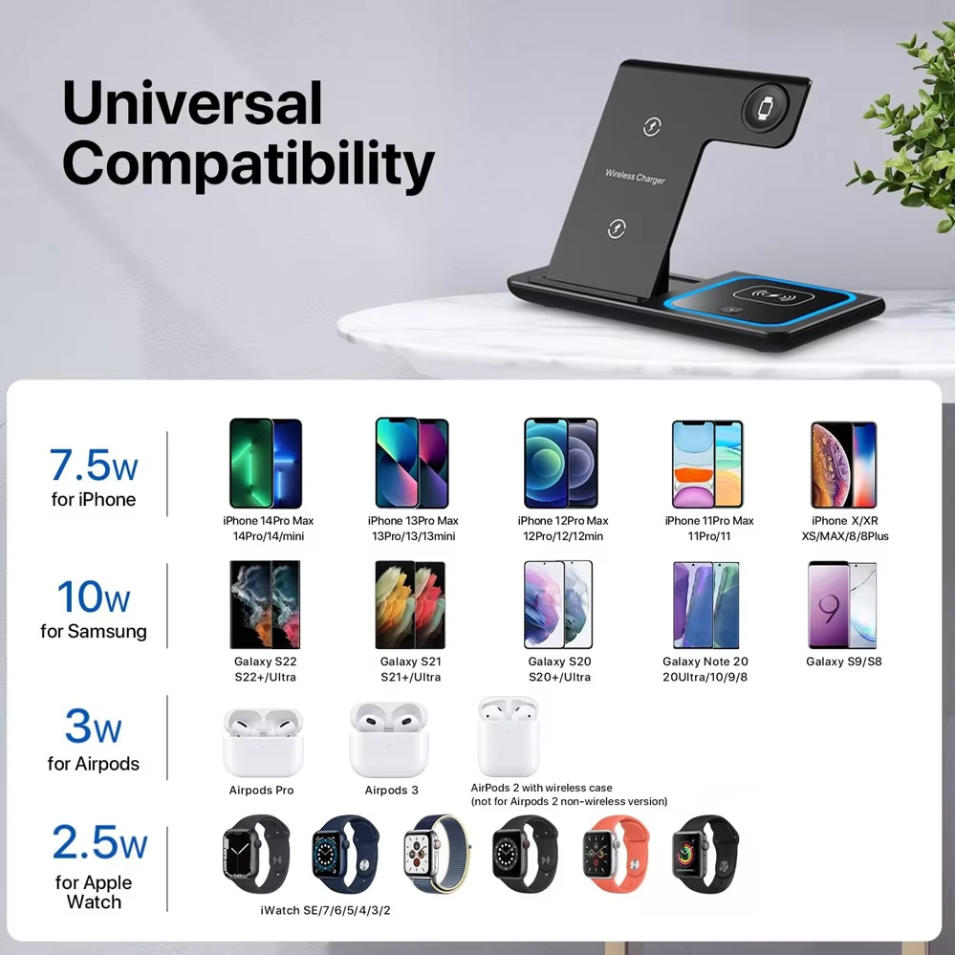 Fast Wireless Charger Charging - огляд і ціна Watch 7 Smartwatch Iphone