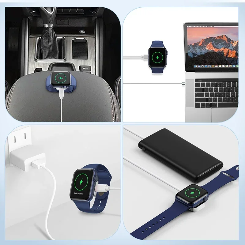 2 in 1 Portable Metal Magnetic - огляд і ціна Watch 7 Smartwatch Iphone