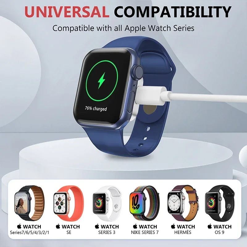 2 in 1 Portable Metal Magnetic - огляд і ціна Watch 7 Smartwatch Iphone