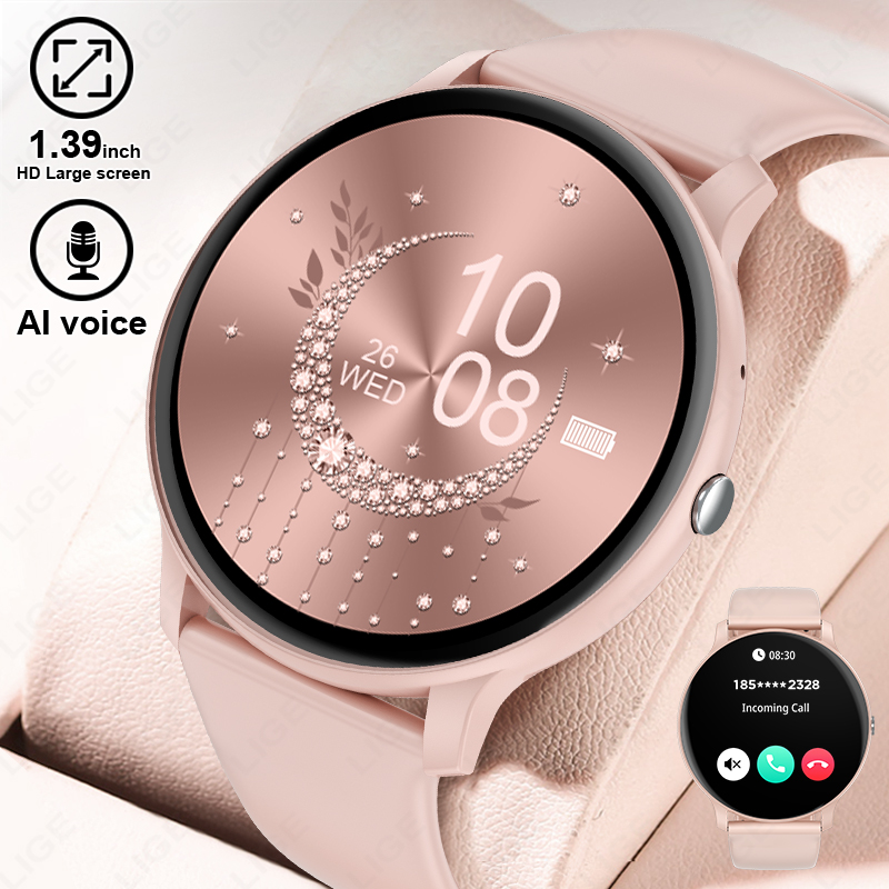 LIGE Smart Watch Women Men Blu - огляд і ціна Smartwatch Ladies Watches For Women