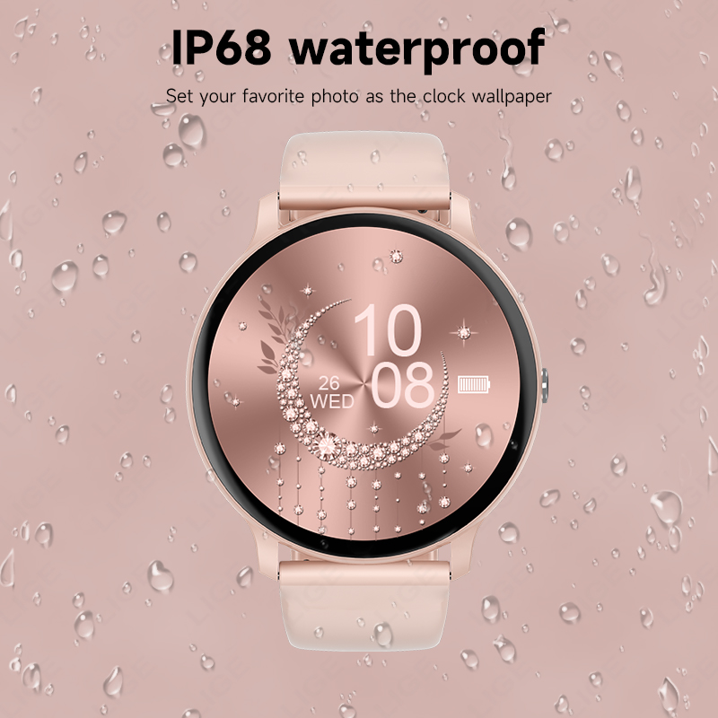 LIGE Smart Watch Women Men Blu - огляд і ціна Smartwatch Ladies Watches For Women