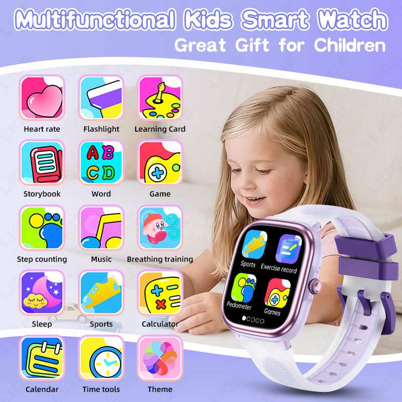 LIGE Kids Smart Watch 1.83inch - огляд і ціна Kids Watches Not Smartwatch