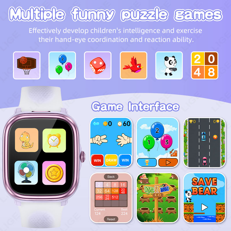 LIGE Kids Smart Watch 1.83inch - огляд і ціна Kids Watches Not Smartwatch
