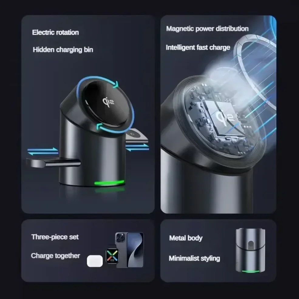 2026 Upgraded Touch Button Qi2 - огляд і ціна Iwatch Smartwatch
