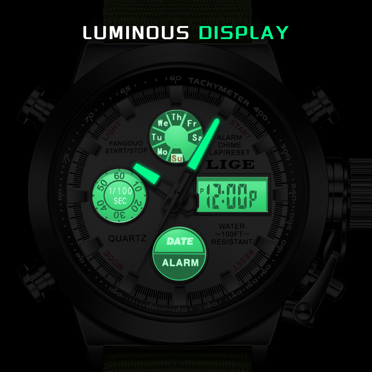 LIGE  Men Brand Designer Watch - огляд і ціна Smartwatch Digital Watches For Men