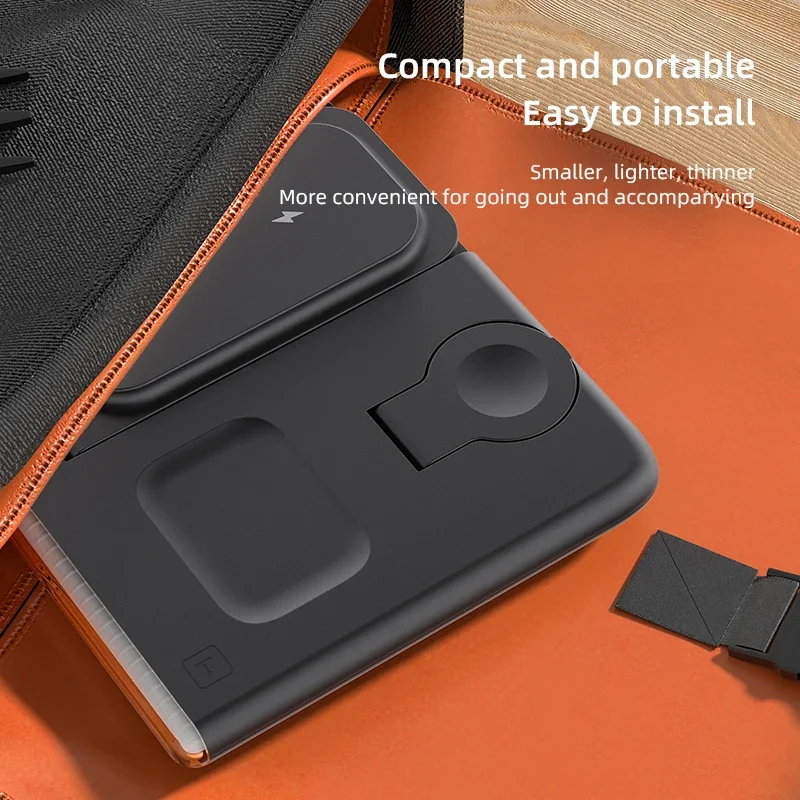 4in1 Foldable Magnetic Wireles - огляд і ціна Iwatch Smartwatch