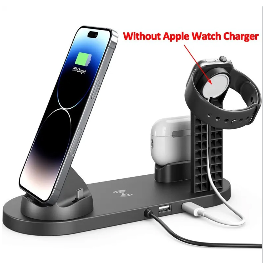 30W 7 in 1 Wireless Charger St - огляд і ціна Watch 7 Smartwatch Iphone