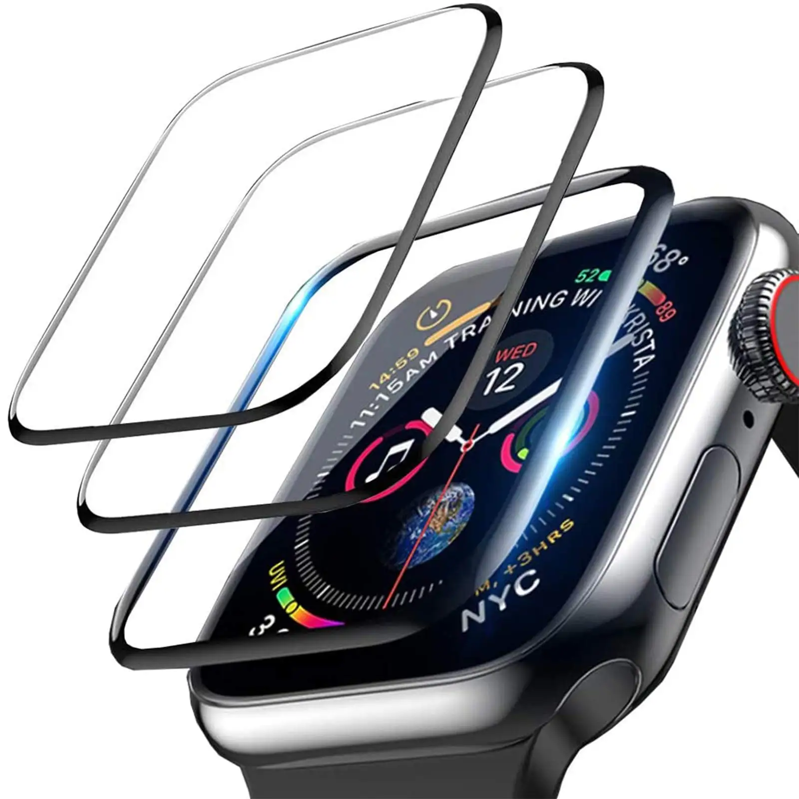 3D Tempered Glass For Apple Wa - огляд і ціна Iwatch Smartwatch Series 7