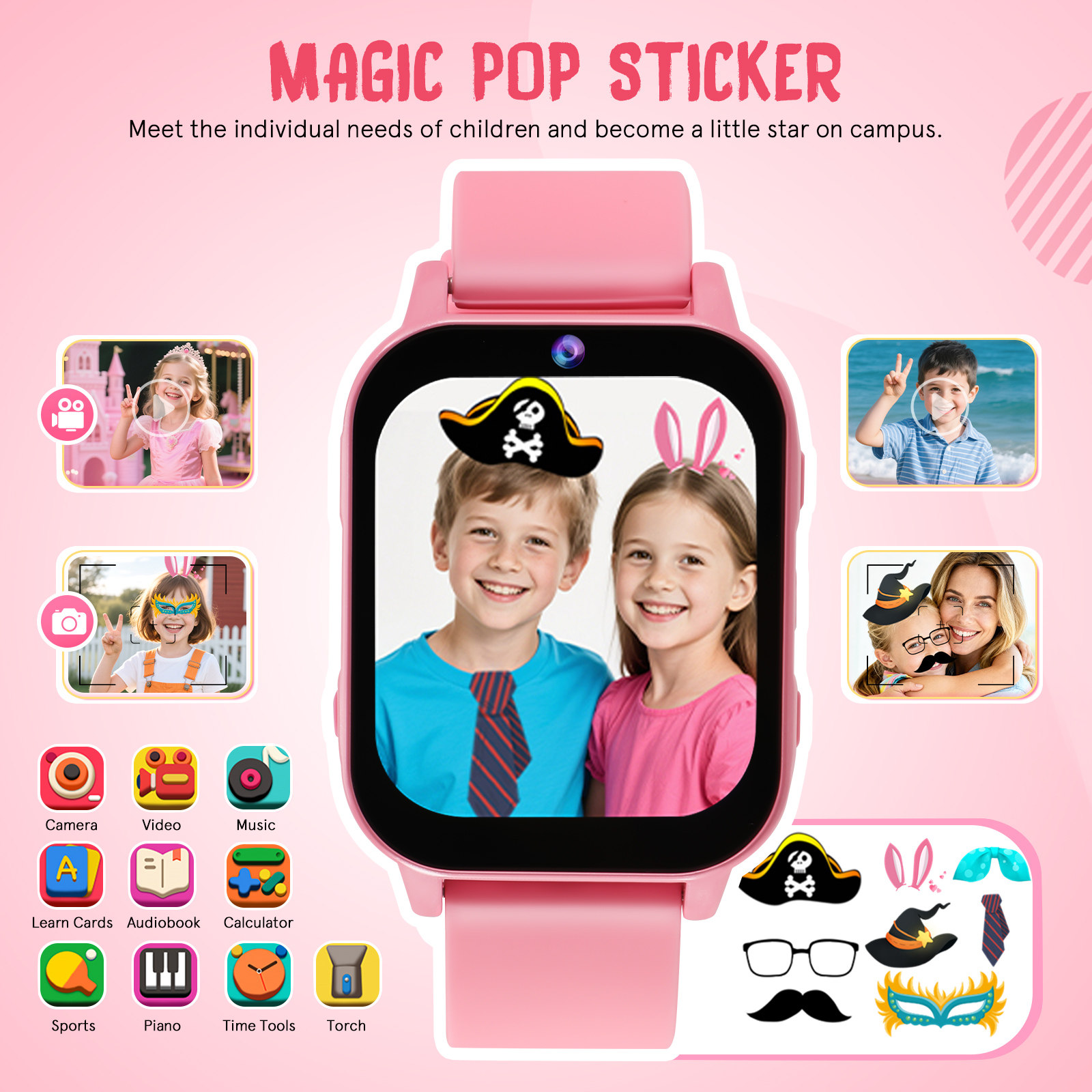 Kids Digital Watch with Games  - огляд і ціна Smartwatch Watches For Kids