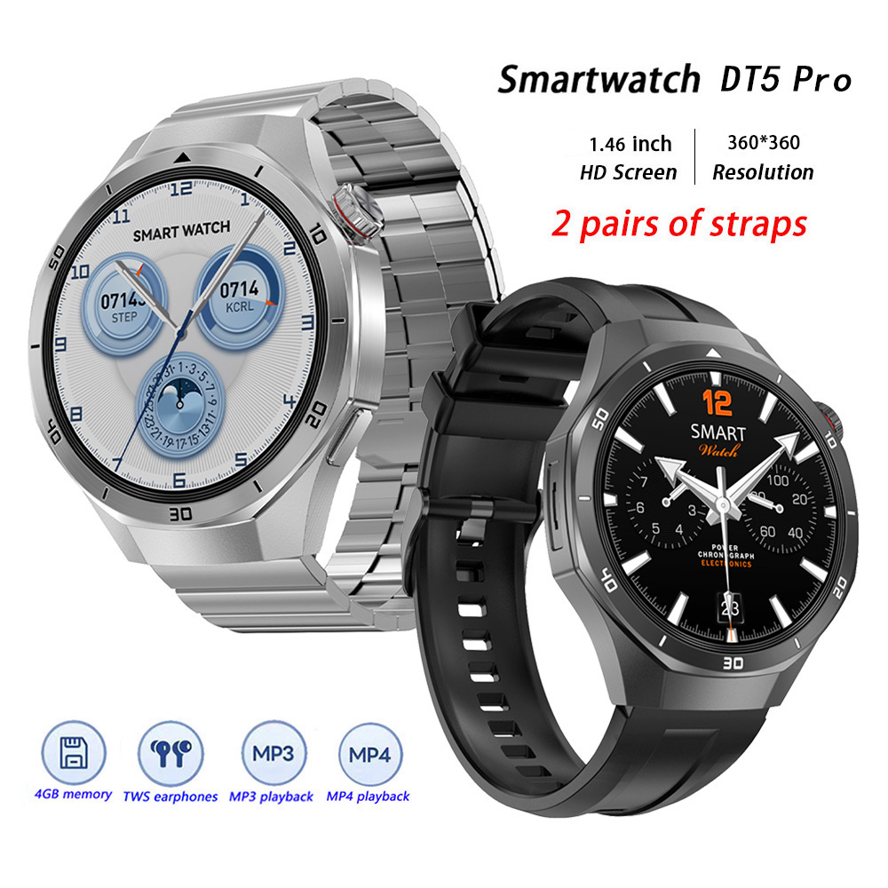DT5 Pro Smart Watch for Men Wo - огляд і ціна Smartwatch Digital Watches For Men