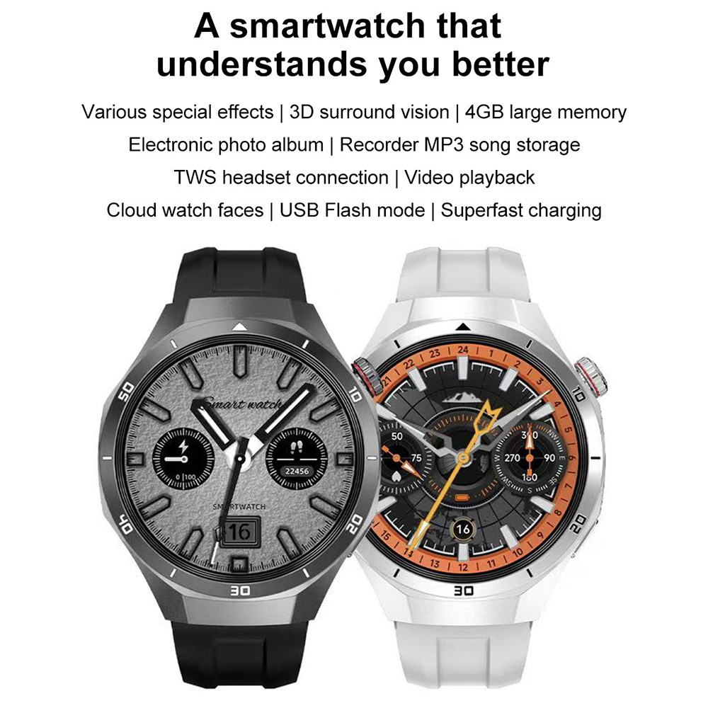 DT5 Pro Smart Watch for Men Wo - огляд і ціна Smartwatch Digital Watches For Men