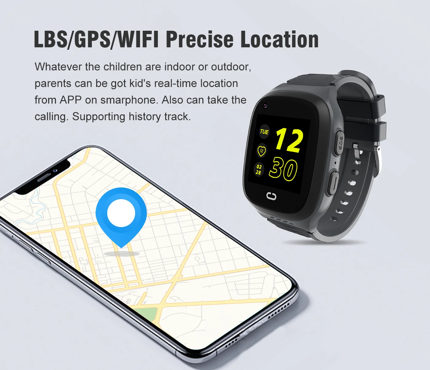 4G Kids Smartwatch SOS Waterpr - огляд і ціна Smartwatch Watches For Kids