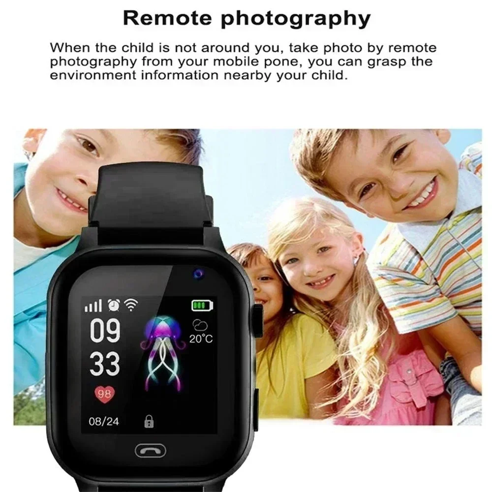 Lenovo Kids Smart Watch SOS Wi - огляд і ціна Smartwatch Watches For Kid Boy With Gps