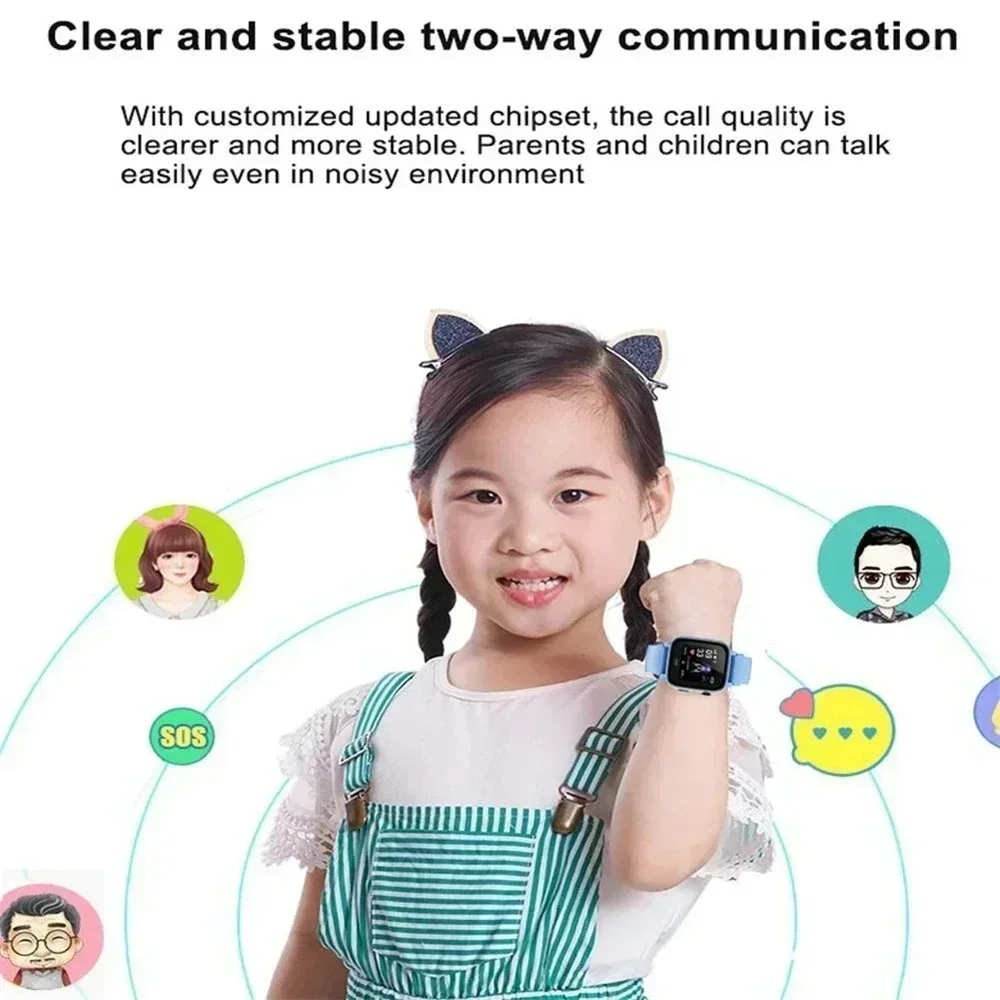 Lenovo Kids Smart Watch SOS Wi - огляд і ціна Smartwatch Watches For Kid Boy With Gps