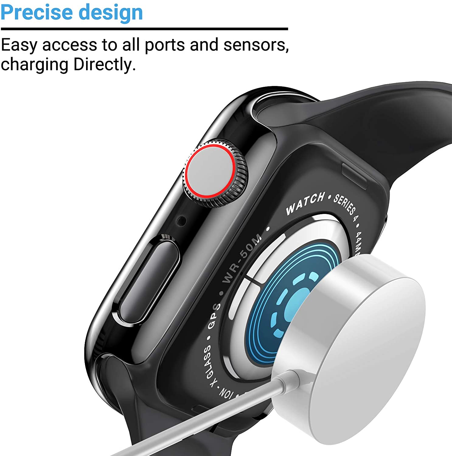 Glass+cover For Apple Watch Ca - огляд і ціна Iwatch Smartwatch Series 7