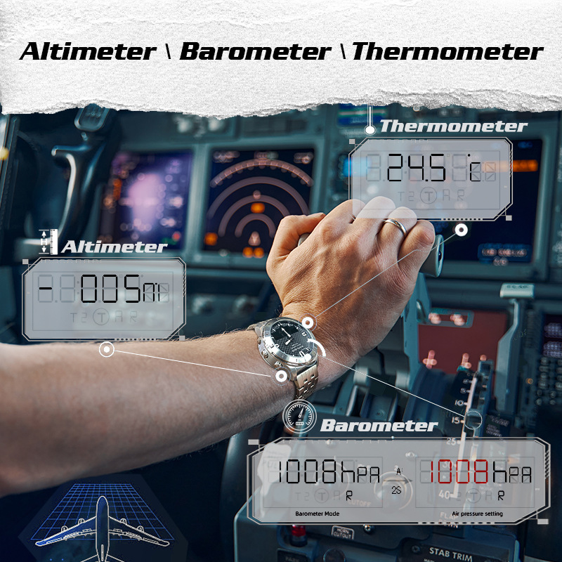 NORTH EDGE Men Outdoor Digital - огляд і ціна Smartwatch Digital Watches For Men