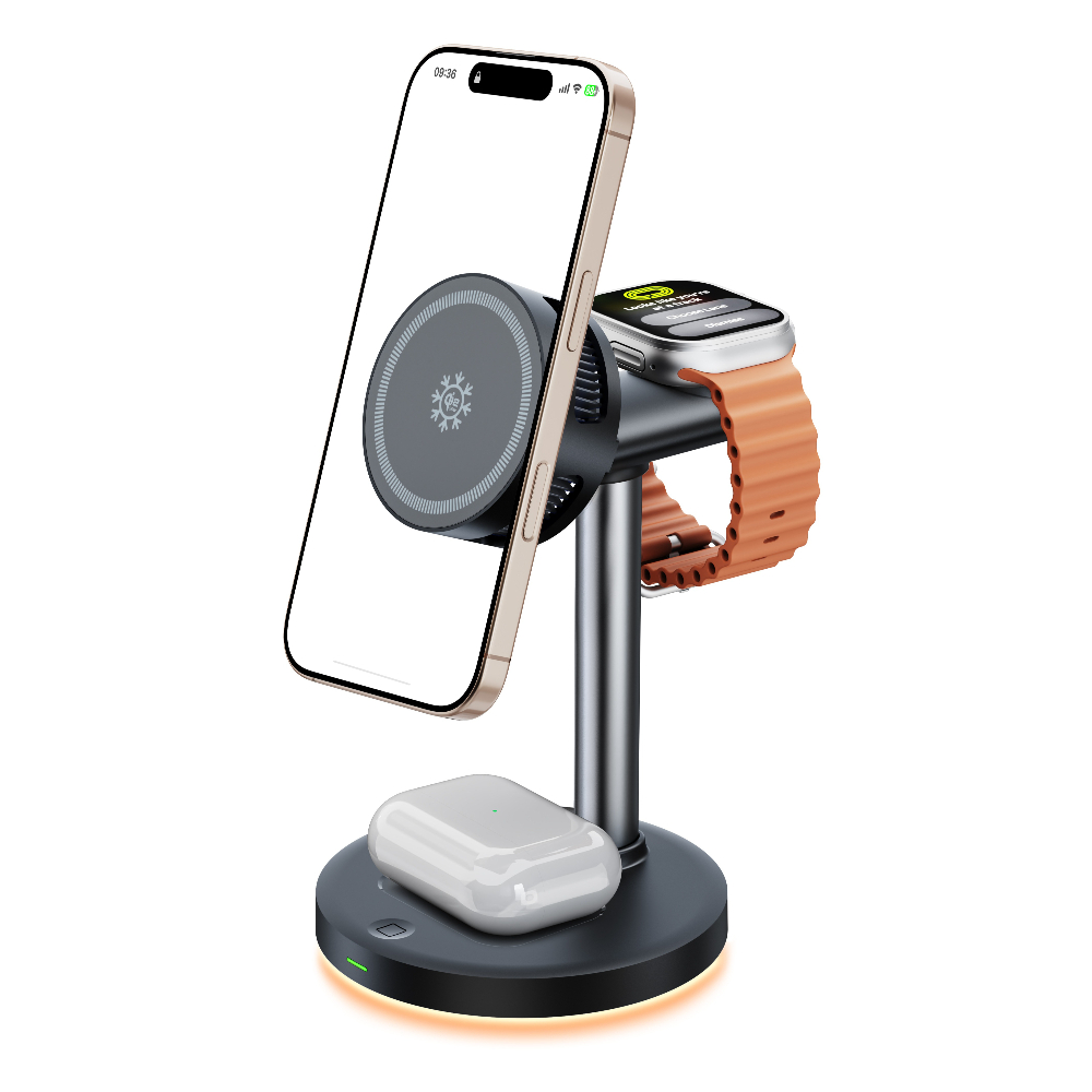 Qi2.2 25W 3 in 1 Magnetic Wire - огляд і ціна Iwatch Smartwatch