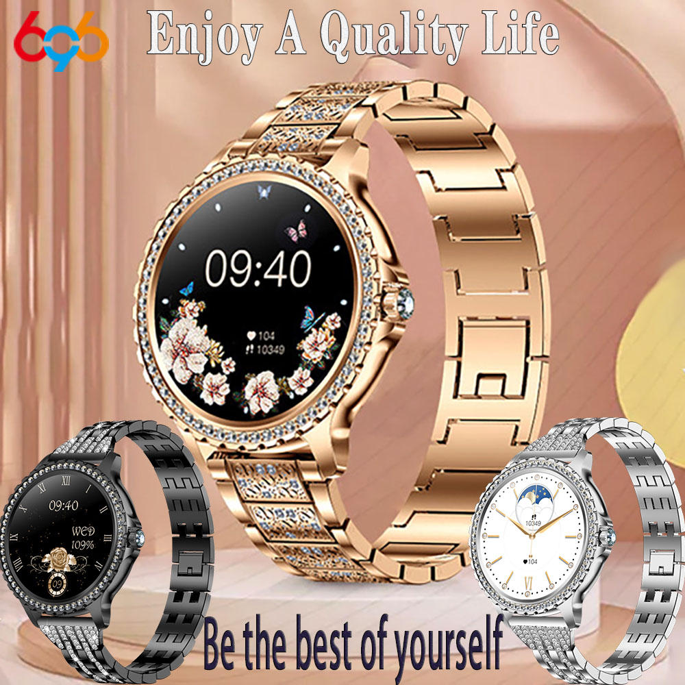 696 New Blue Tooth Call Women  - огляд і ціна Smartwatch Ladies Watches For Women