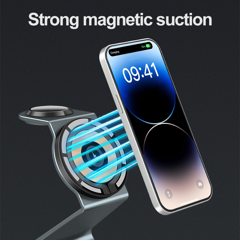 3 in 1 Transparent Magnetic Wi - огляд і ціна Watch 7 Smartwatch Iphone