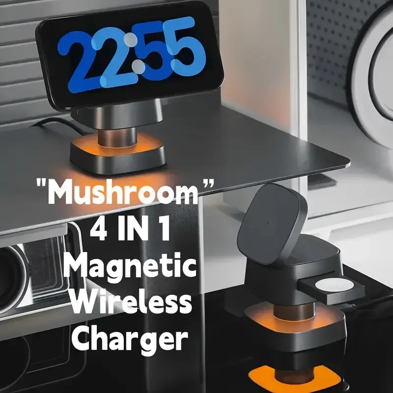Magnetic 3 in 1 Wireless Charg - огляд і ціна Watch 7 Smartwatch Iphone
