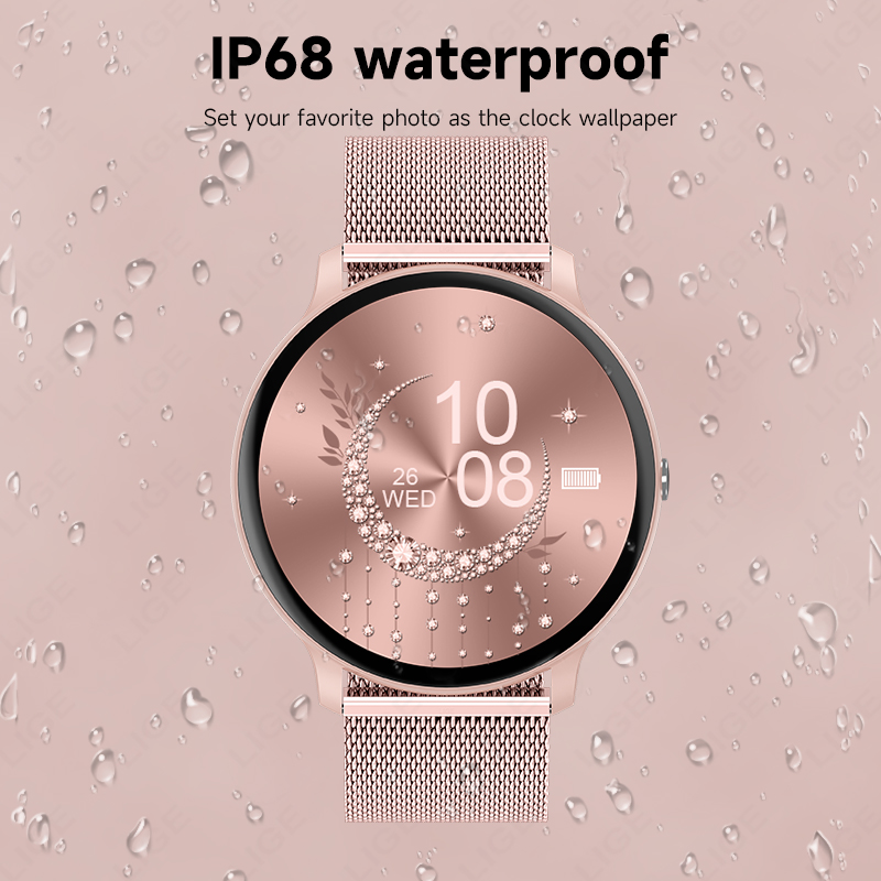 LIGE Waterproof Women Smart Wa - огляд і ціна Smartwatch Ladies Watches For Women