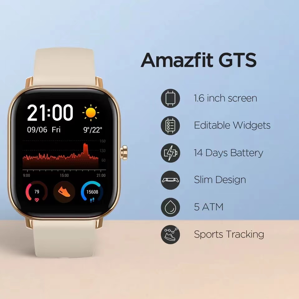 Amazfit GTS Smart Watch For Me - огляд і ціна Smartwatch Refurbished Watches