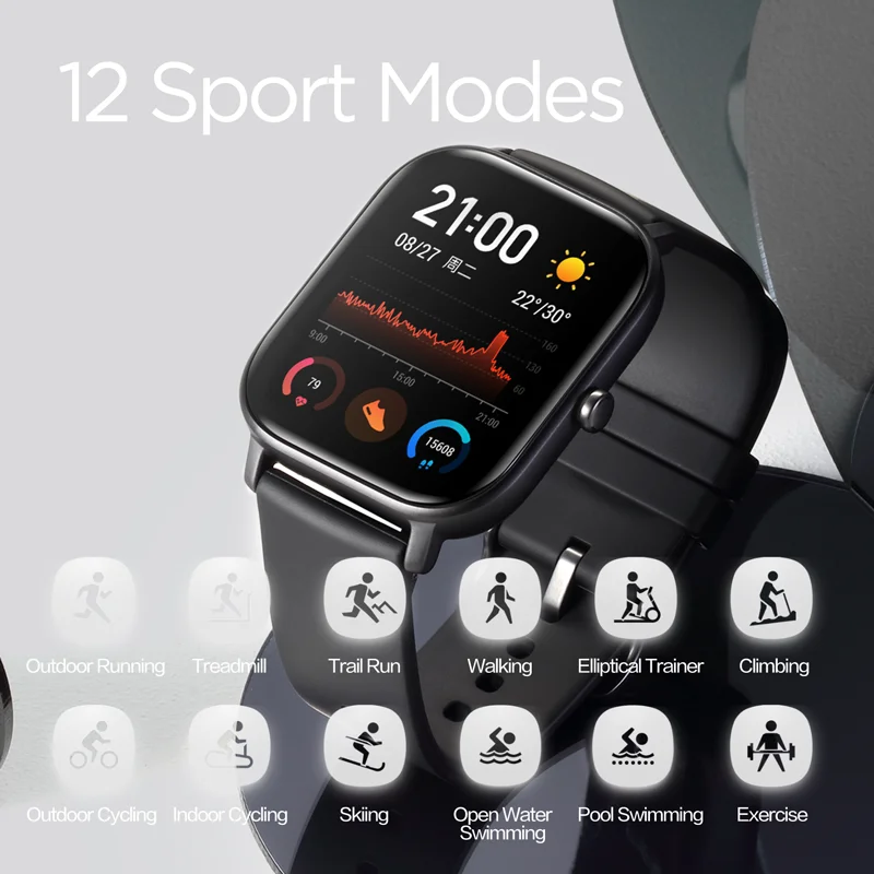 Amazfit GTS Smart Watch For Me - огляд і ціна Smartwatch Refurbished Watches