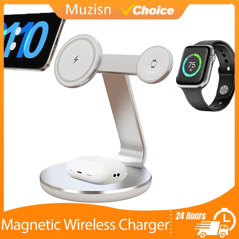 30W 3 In 1 Fast Charging Stati - огляд і ціна Watch 7 Smartwatch Iphone